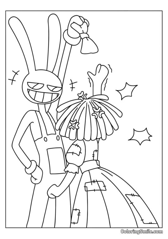 Jacks Drena Ragata Jacks Drena Ragata - Página para Colorir