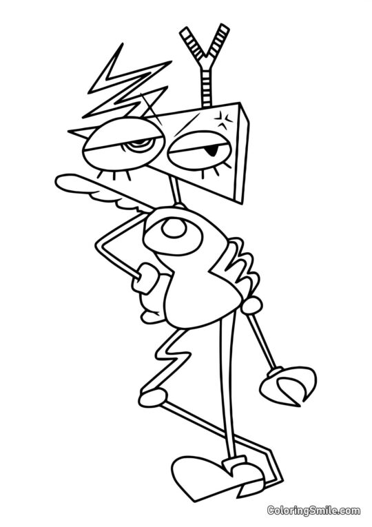 Zubl Insuportável Zubl Insuportável - Página para Colorir