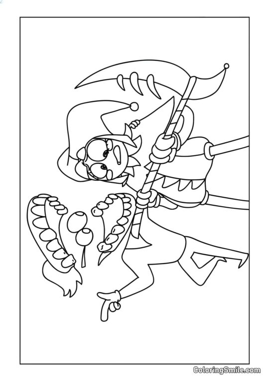 Keyn e Pomni com um Gato Keyn e Pomni com um Gato - Página para Colorir