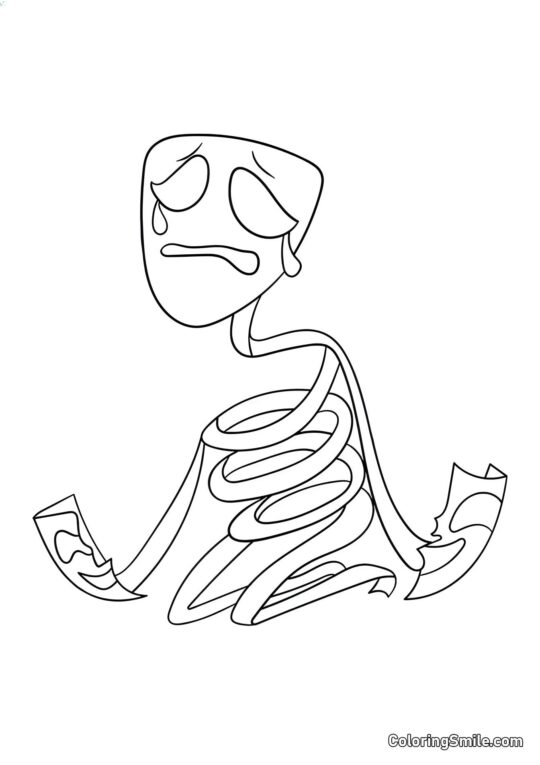 Gangl Zaplakannaya Gangl Zaplakannaya - Página para Colorir