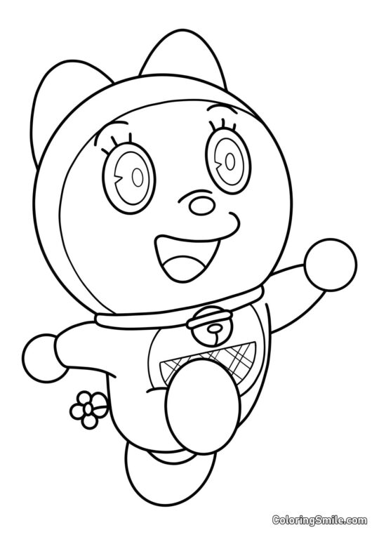 Dorami - Página para Colorir