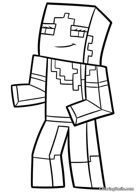 Alex Dançando - Página para Colorir