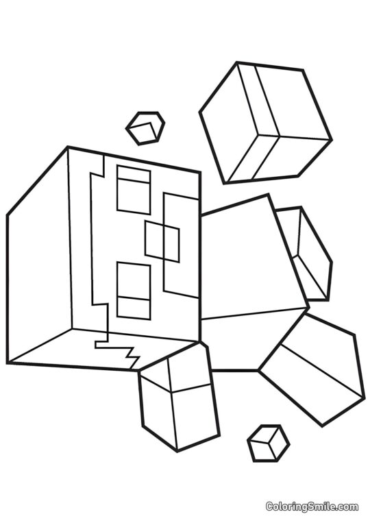 Steve Bebê - Página para Colorir