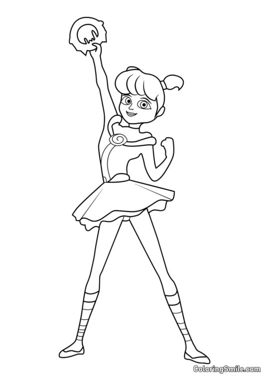 Rose como Pigella Rose como Pigella - Página para Colorir