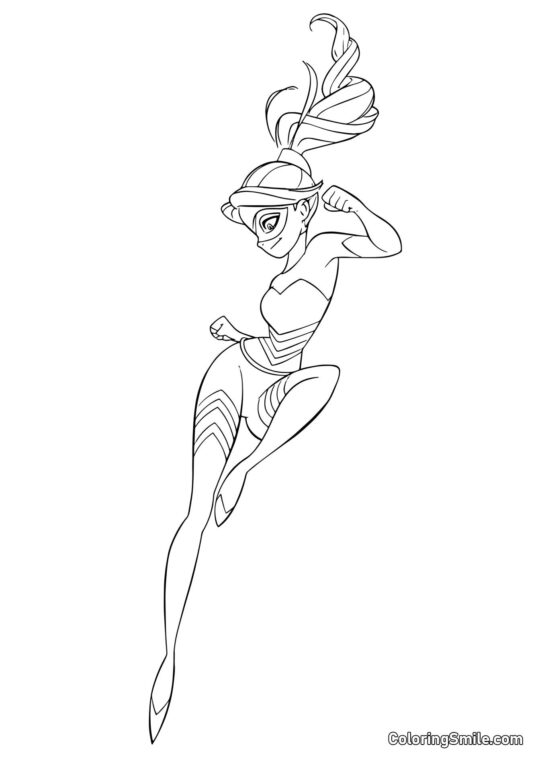 Rainha Abelha Rainha Abelha - Página para Colorir