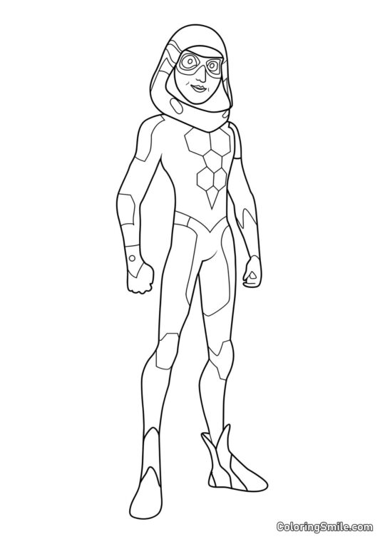 Nino como Carapace Nino como Carapace - Página para Colorir