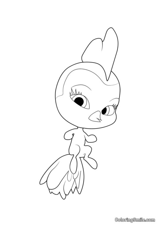 Orikko — Kwami da Pretensiosidade Orikko — Kwami da Pretensiosidade - Página para Colorir