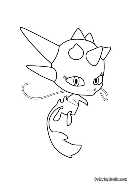 Longg — Kwami da Perfeição Longg — Kwami da Perfeição - Página para Colorir