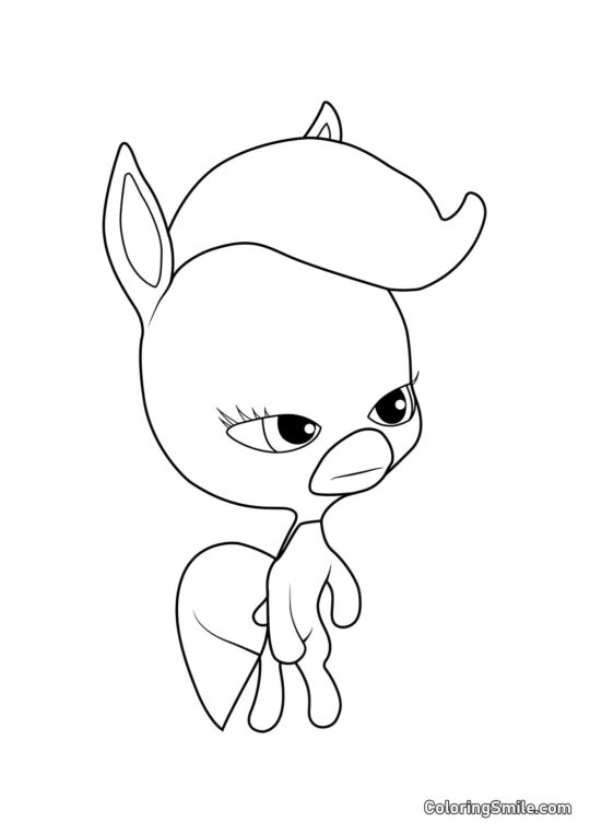 Kaalki — Kwami da Teleportação Kaalki — Kwami da Teleportação - Página para Colorir