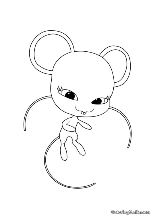 Mullo — Kwami da Multiplicação Mullo — Kwami da Multiplicação - Página para Colorir