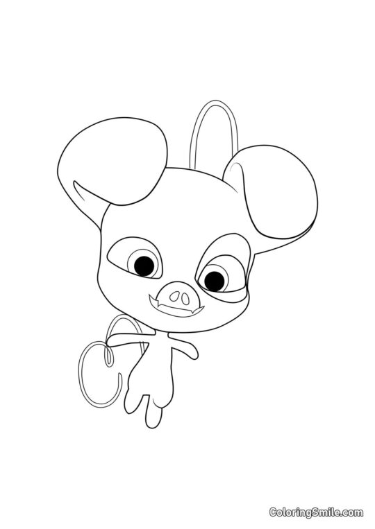 Daizzi — Kwami da Alegria Daizzi — Kwami da Alegria - Página para Colorir