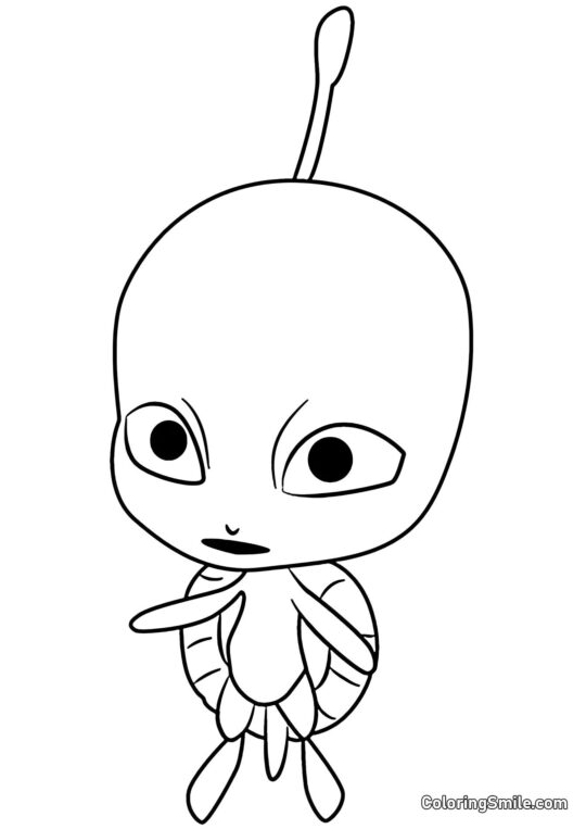 Wayzz Kwami Wayzz Kwami - Página para Colorir