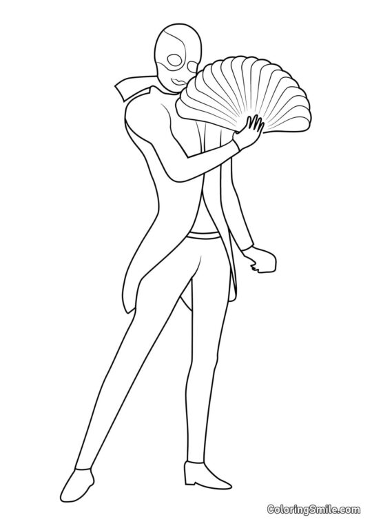 Hawk Moth Sombrio Hawk Moth Sombrio - Página para Colorir