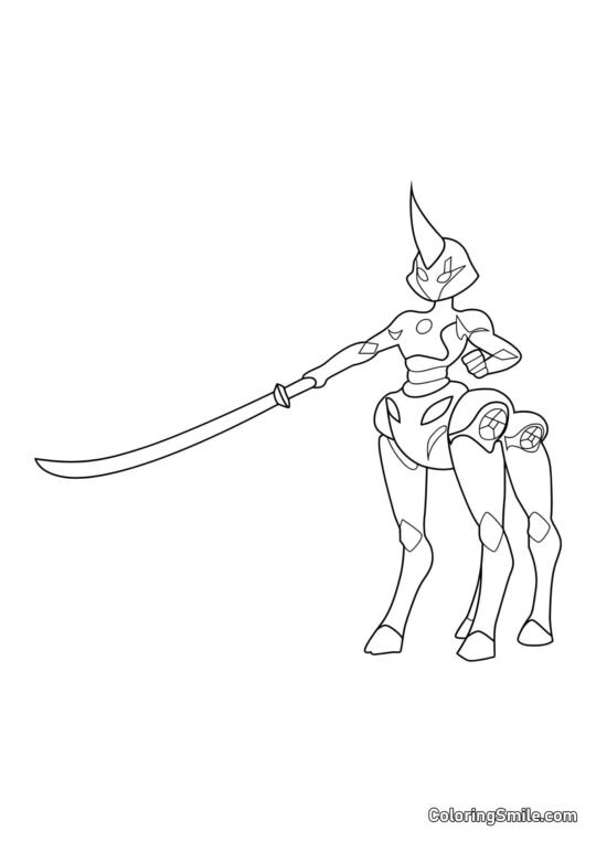 Mãe da Kagami como Ikari Gozen Mãe da Kagami como Ikari Gozen - Página para Colorir