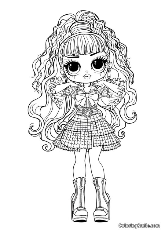 LOL OMG Prisma LOL OMG Prisma - Página para Colorir