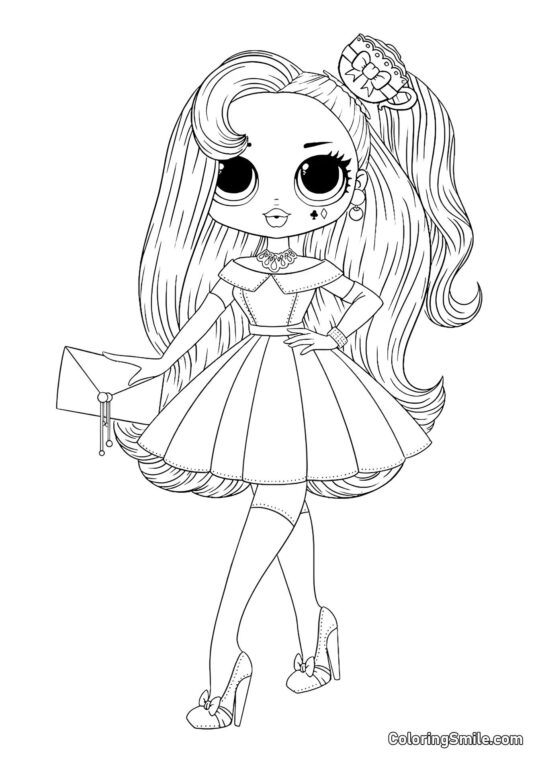 LOL OMG Chá das Cinco LOL OMG Chá das Cinco - Página para Colorir