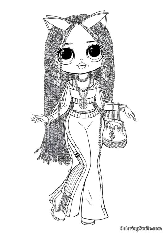 LOL OMG Estilo LOL OMG Estilo - Página para Colorir