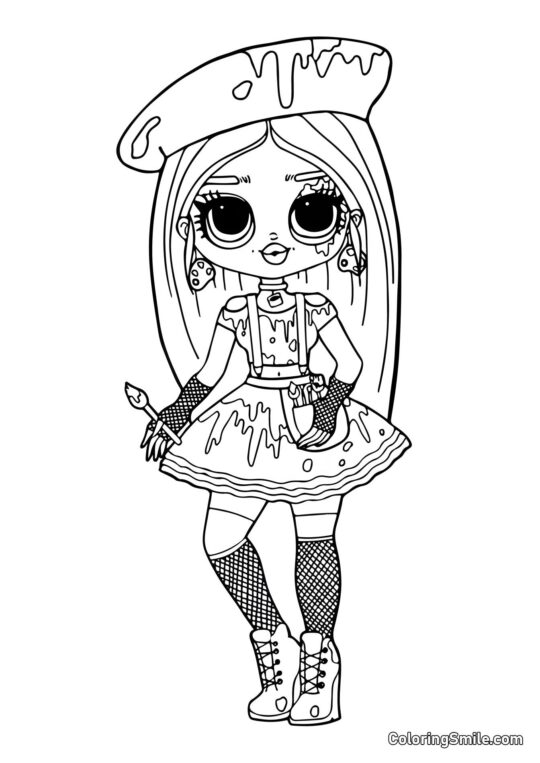 LOL OMG Splash LOL OMG Splash - Página para Colorir