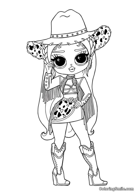 LOL OMG Luxuoso Luxe LOL OMG Luxuoso Luxe - Página para Colorir