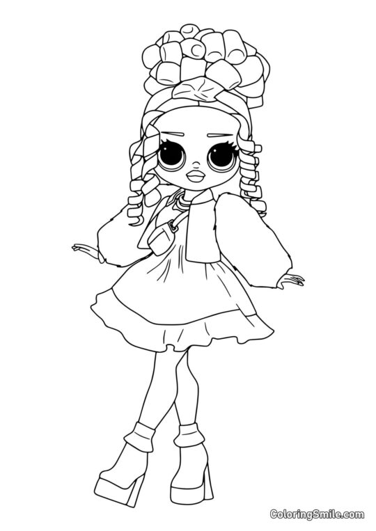 LOL OMG Doces LOL OMG Doces - Página para Colorir