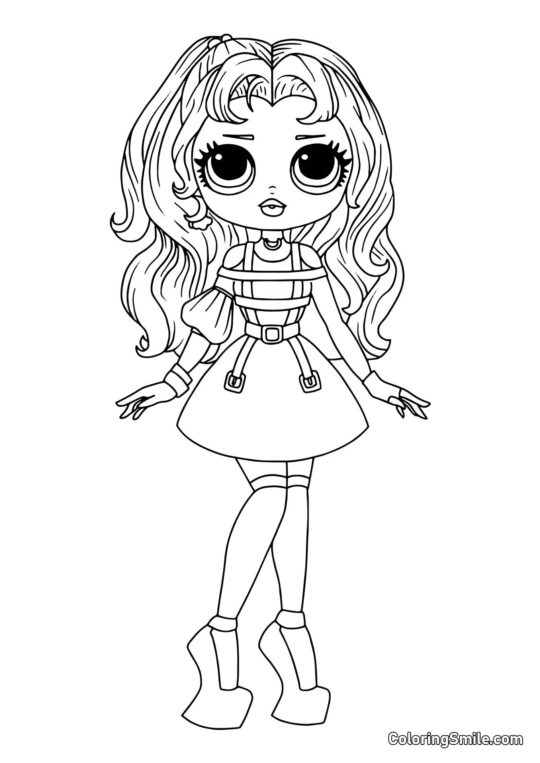 LOL OMG Irmã Mais Velha Crepúsculo LOL OMG Irmã Mais Velha Crepúsculo - Página para Colorir