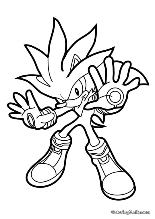 Silver - Página para Colorir