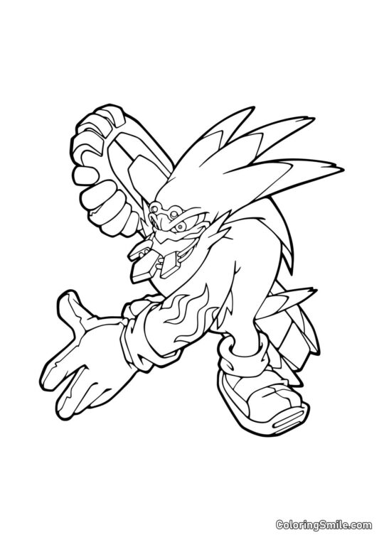 Albatross Storm - Página para Colorir