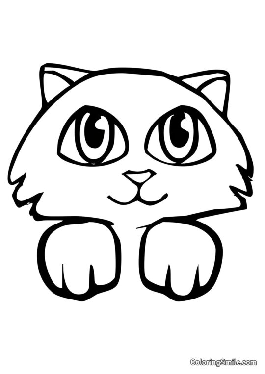 Filhote Fofo - Página para Colorir