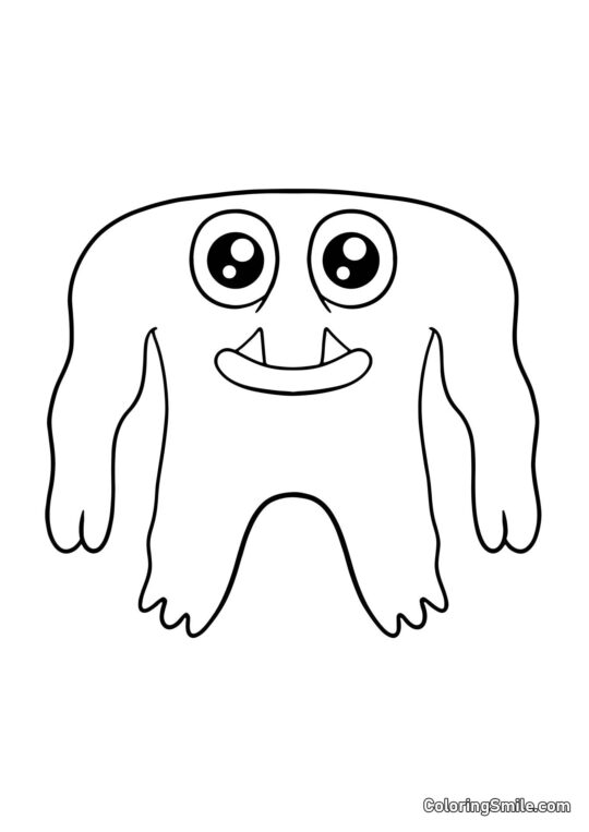 Capitão Fiddles do jardim de infância Banban - Página para Colorir