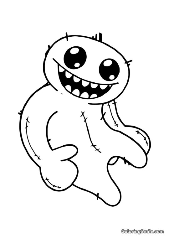 Jumbo Josh fofo - Página para Colorir