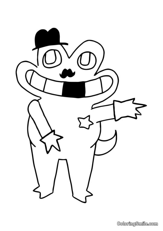 Detetive Xerife Jeff - Página para Colorir