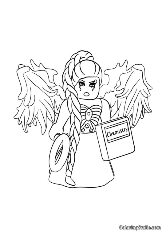 Roblox Sua Alteza - Página para Colorir