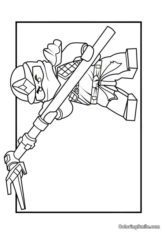Ninjago Cole ZX Ninjago Cole ZX - Página para Colorir