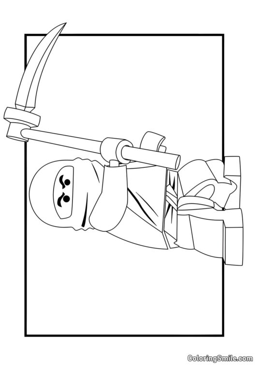 Ninjago Cole Ninjago Cole - Página para Colorir