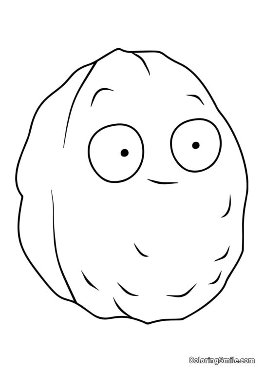 Noz de Parede de Plants vs. Zombies Noz de Parede de Plants vs. Zombies - Página para Colorir