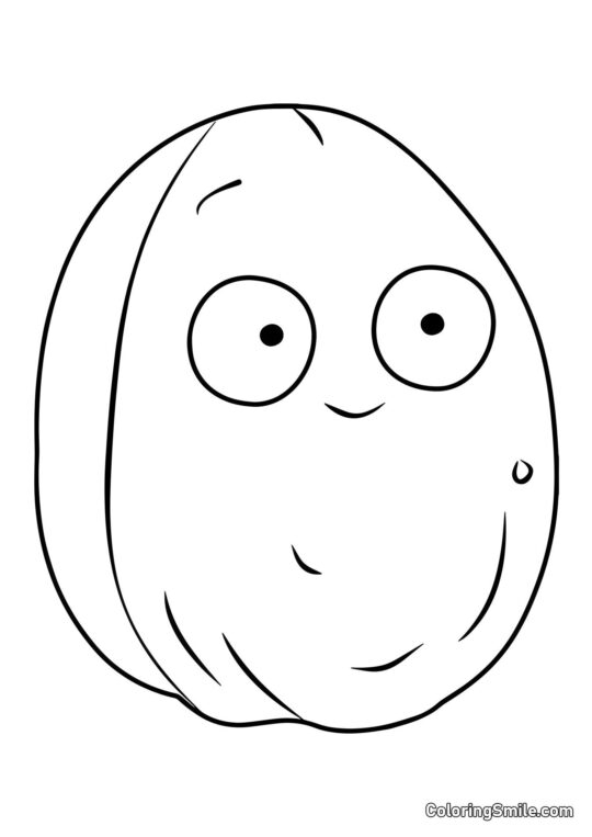 Explodo-noz de Plants vs. Zombies Explodo-noz de Plants vs. Zombies - Página para Colorir