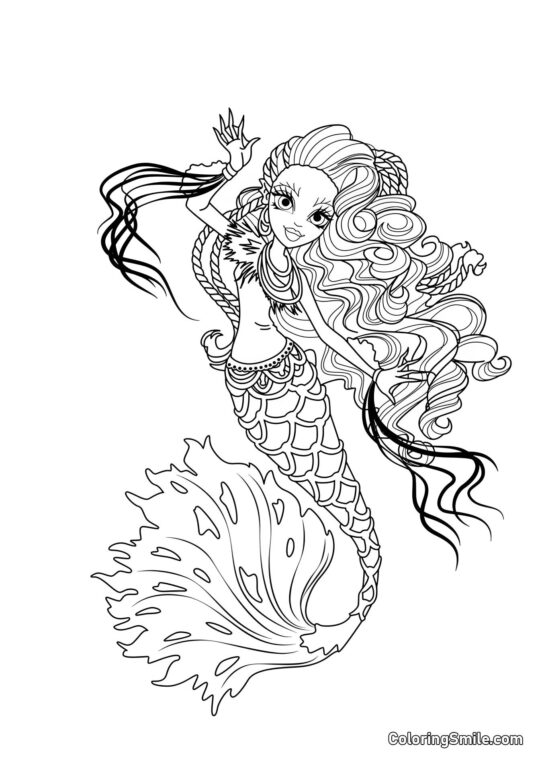 Sirena Von Boo (Sirena Von Boo) Sirena Von Boo (Sirena Von Boo) - Página para Colorir