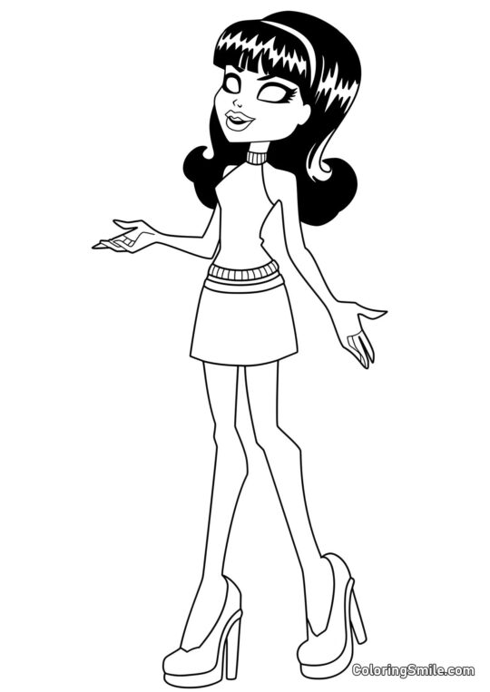 Scarah Screams Scarah Screams - Página para Colorir