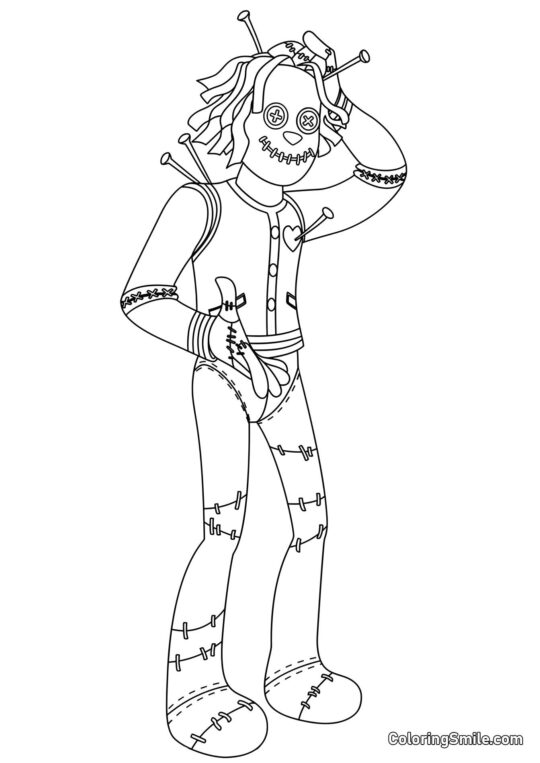 Hoodude Voodoo Hoodude Voodoo - Página para Colorir