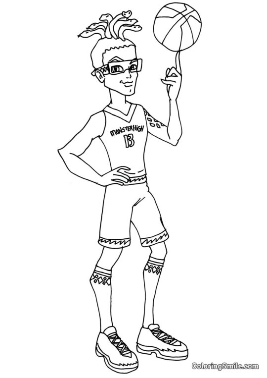 Deuce Gorgon – Filho de Medusa Gorgon Deuce Gorgon – Filho de Medusa Gorgon - Página para Colorir