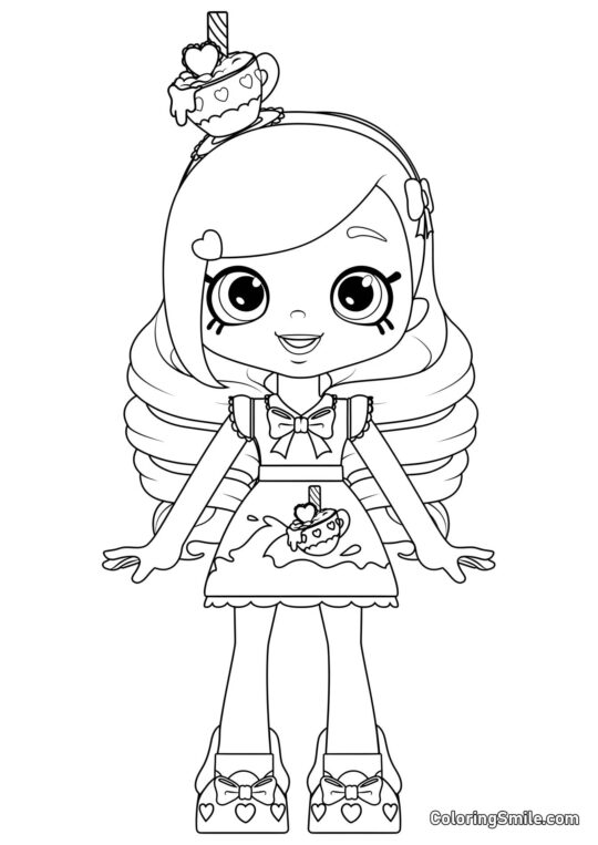 Kirsty - Página para Colorir