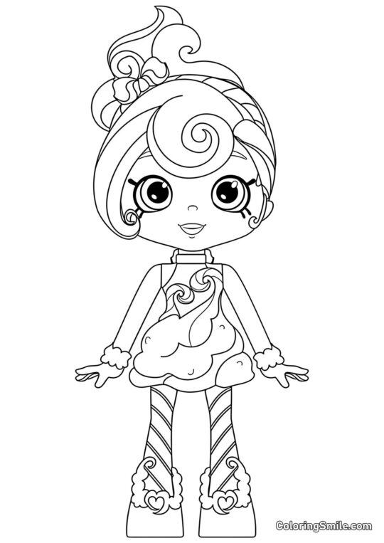 Doces de Bala - Página para Colorir