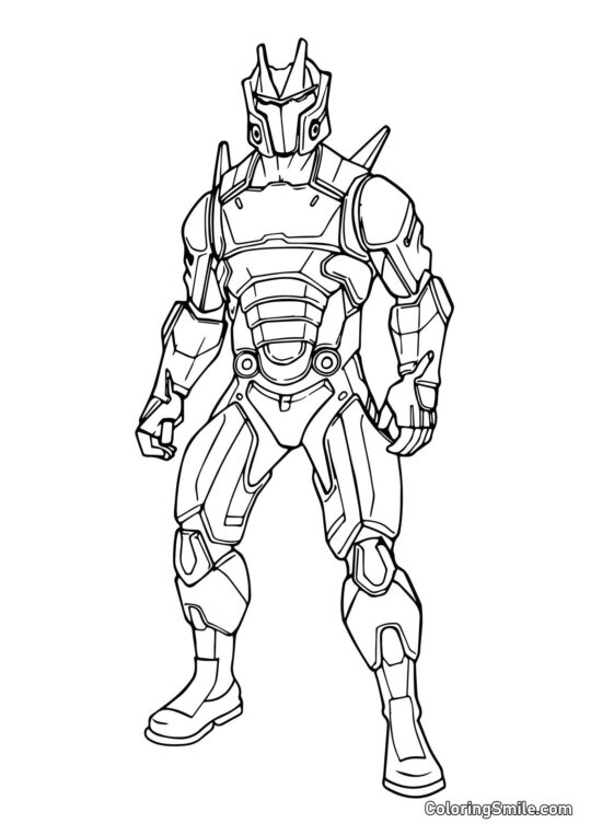 Fortnite Miasma - Página para Colorir