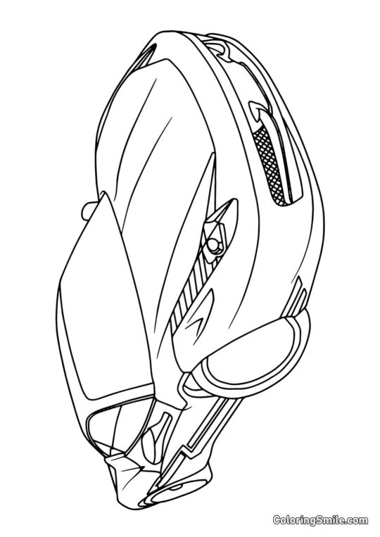 Ferrari Hot Wheels - Página para Colorir