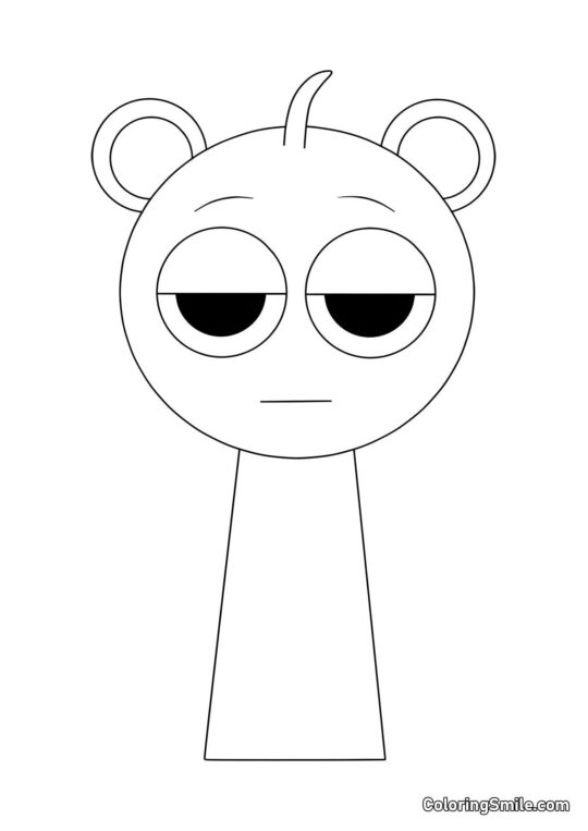 Sprunk Sky - Página para Colorir