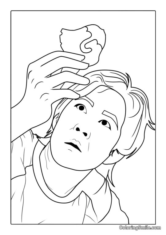 Cookie do Jogo do Lula - Página para Colorir