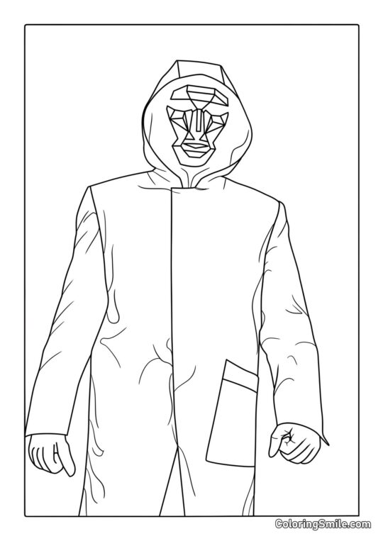 Chefe do Jogo do Lula - Página para Colorir