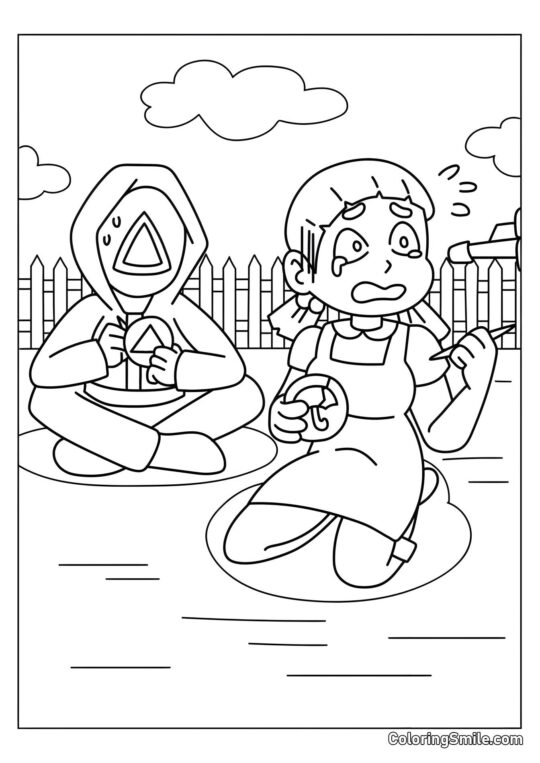 Segundo Jogo do Lula - Página para Colorir