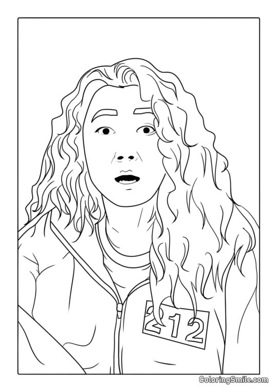 Jogador 112 do Jogo do Lula - Página para Colorir