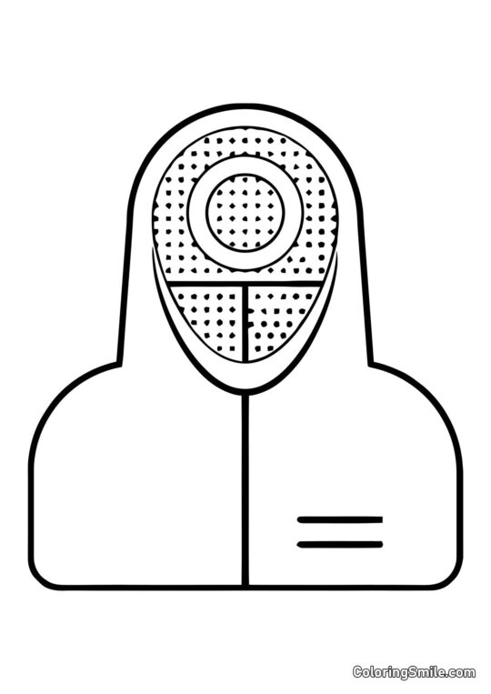 Trabalhador do Jogo do Lula - Página para Colorir